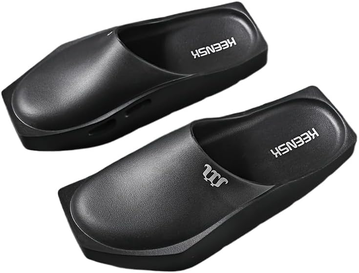 Мужские модные домашние шлепанцы однотонного цвета, нескользящие, для ванной комнаты и улицы, легкие, для весны и лета Hhhchpm, черный
Мужские модные домашние шлепанцы однотонного цвета, нескользящие, для ванной комнаты и улицы, легкие, для весны и лета Hhhchpm, черный