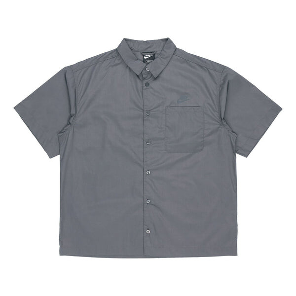 Рубашка тонкая и легкая свободная спортивная рубашка с коротким рукавом Nike, серый
Рубашка тонкая и легкая свободная спортивная рубашка с коротким рукавом Nike, серый