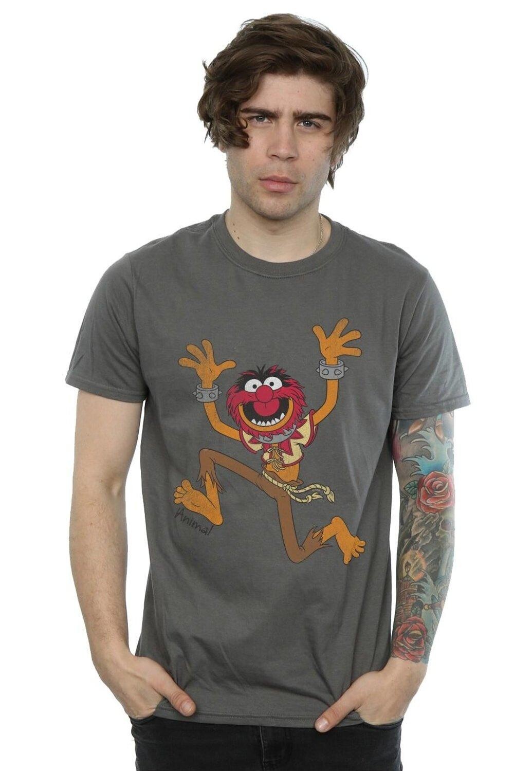 Классическая футболка с изображением вереска с изображением животных The Muppets, серый
Классическая футболка с изображением вереска с изображением животных The Muppets, серый