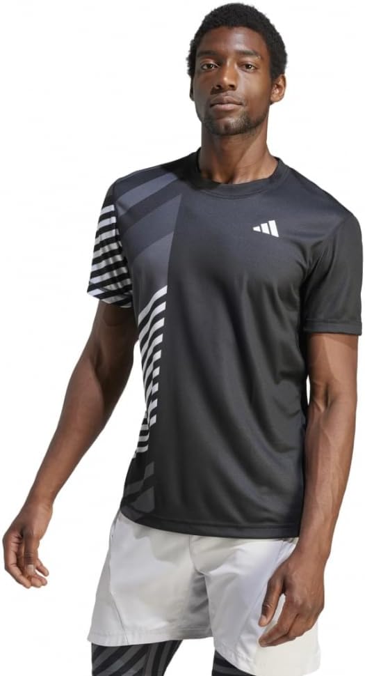 Мужская футболка Adidas IJI45 с коротким рукавом, быстросохнущая охлаждающая технология, для тенниса, HEAT. Футболка с коротким рукавом RDY Free Lift Pro, черный
Мужская футболка Adidas IJI45 с коротким рукавом, быстросохнущая охлаждающая технология, для тенниса, HEAT. Футболка с коротким рукавом RDY Free Lift Pro, черный