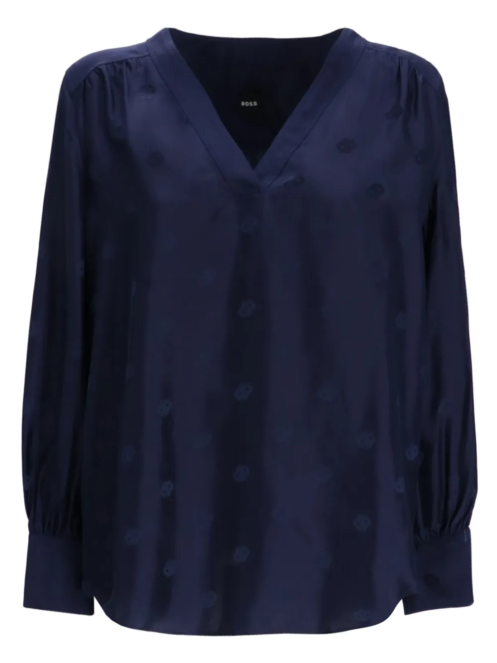 Блузка из смесового шелка BOSS, синий
Блузка из смесового шелка BOSS, синий