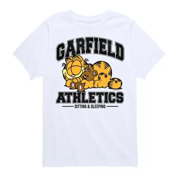 Футболка с принтом Гарфилда Атлетикса для мальчиков 8-20 лет Licensed Character, белый
Футболка с принтом Гарфилда Атлетикса для мальчиков 8-20 лет Licensed Character, белый