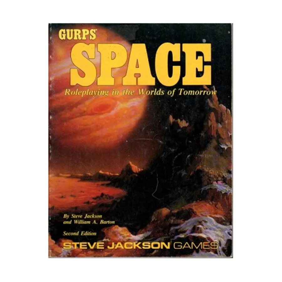 Space (2nd Edition, 1st Printing), GURPS (1st-3rd Edition) - Space, мягкая обложка
Space (2nd Edition, 1st Printing), GURPS (1st-3rd Edition) - Space, мягкая обложка
