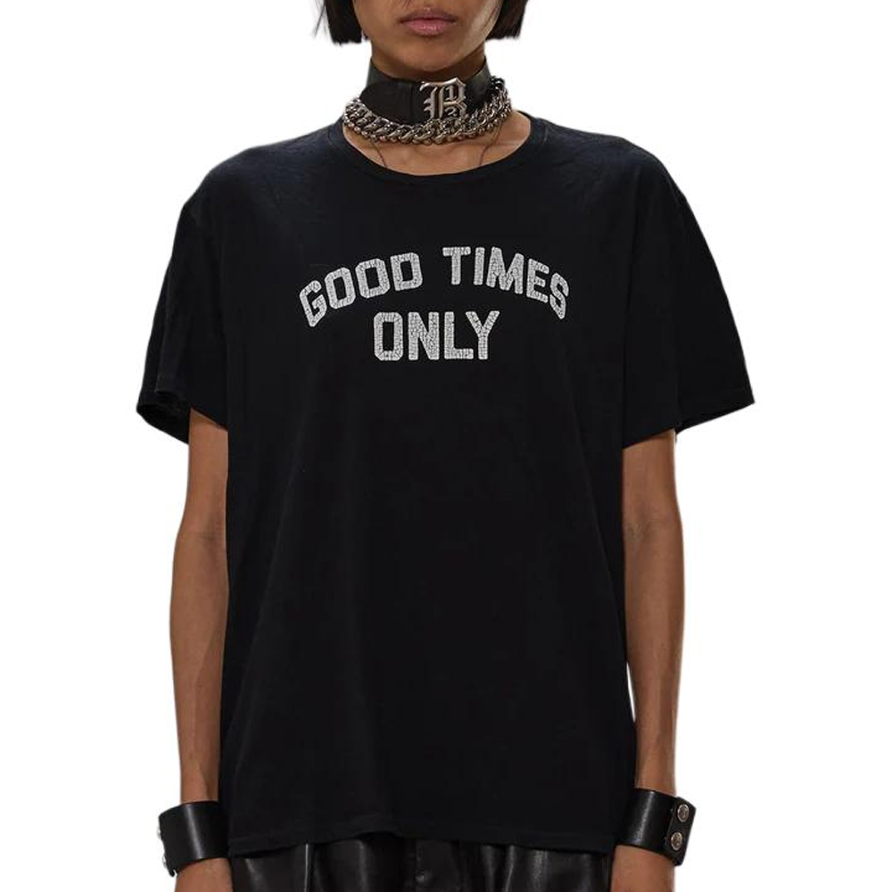 Хлопковая футболка с принтом R13, черный
Хлопковая футболка с принтом R13, черный