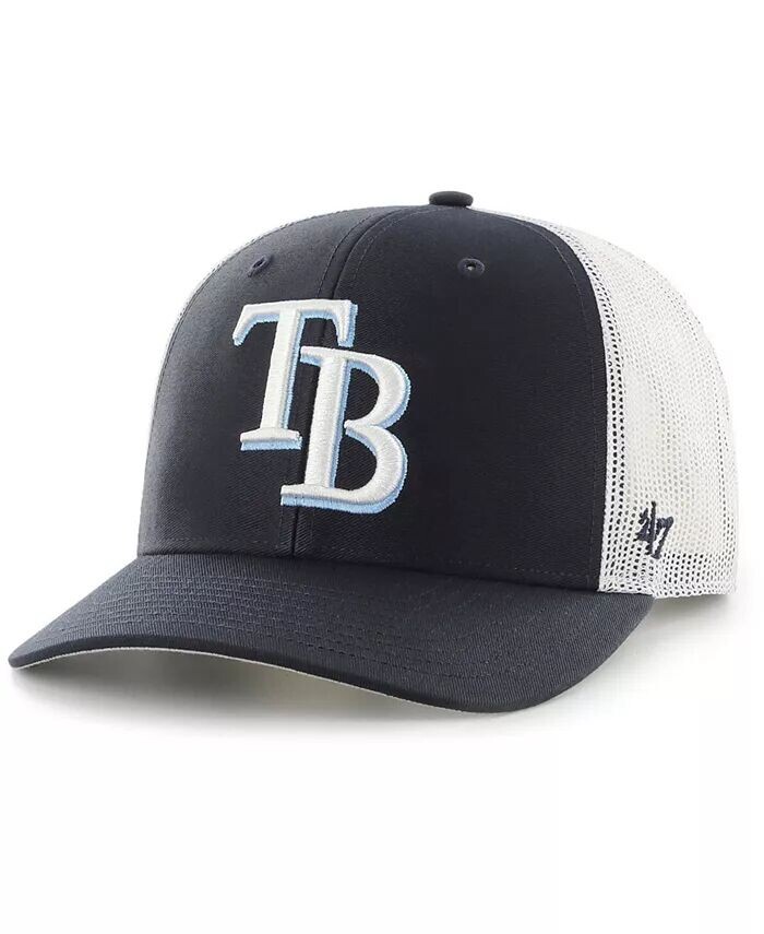 Мужская темно-синяя, белая бейсболка Tampa Bay Rays Primary Logo Trucker Snapback '47 Brand, синий
Мужская темно-синяя, белая бейсболка Tampa Bay Rays Primary Logo Trucker Snapback '47 Brand, синий