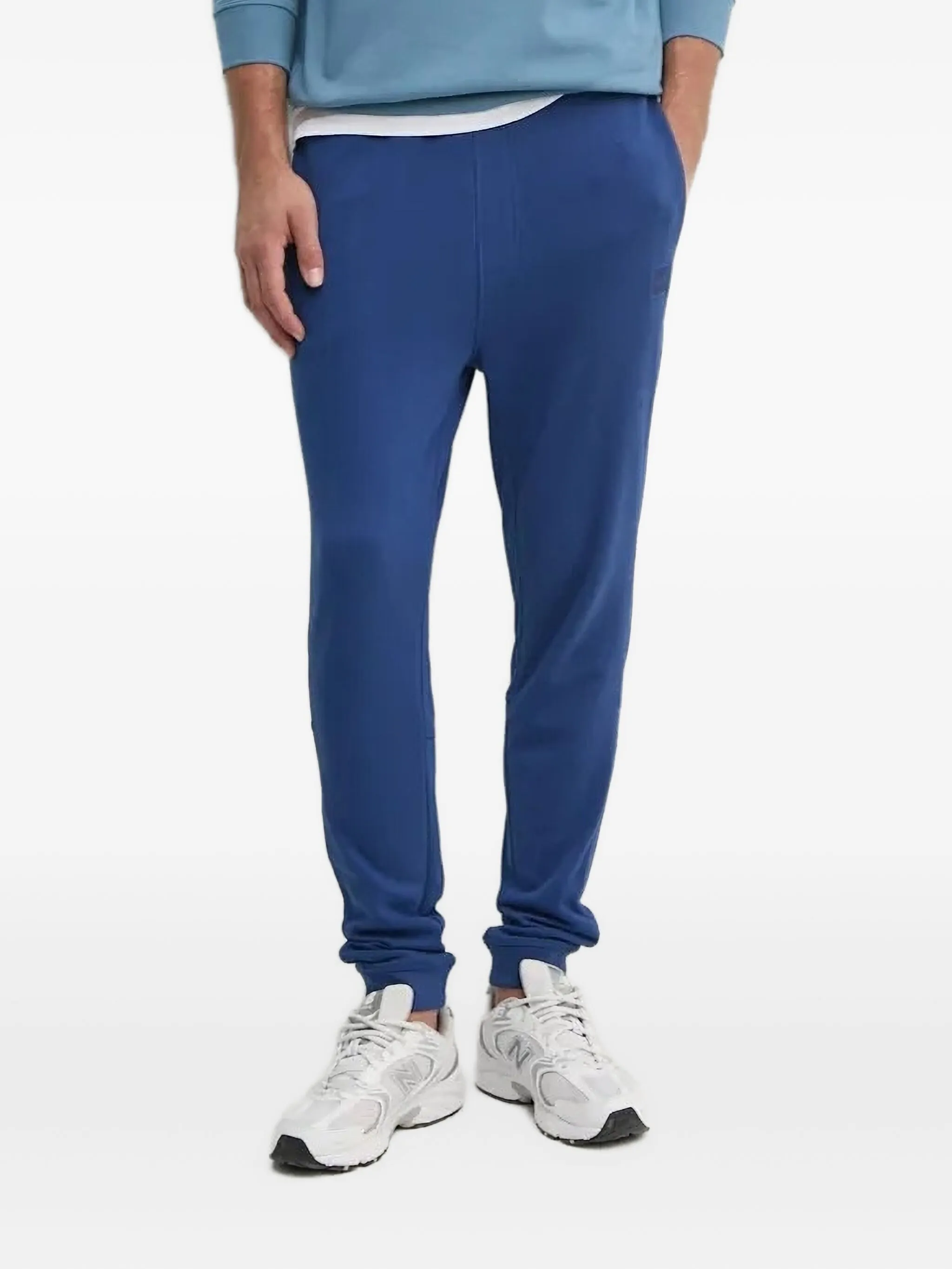 Джоггеры с эластичными манжетами Boss, синий
Джоггеры с эластичными манжетами Boss, синий