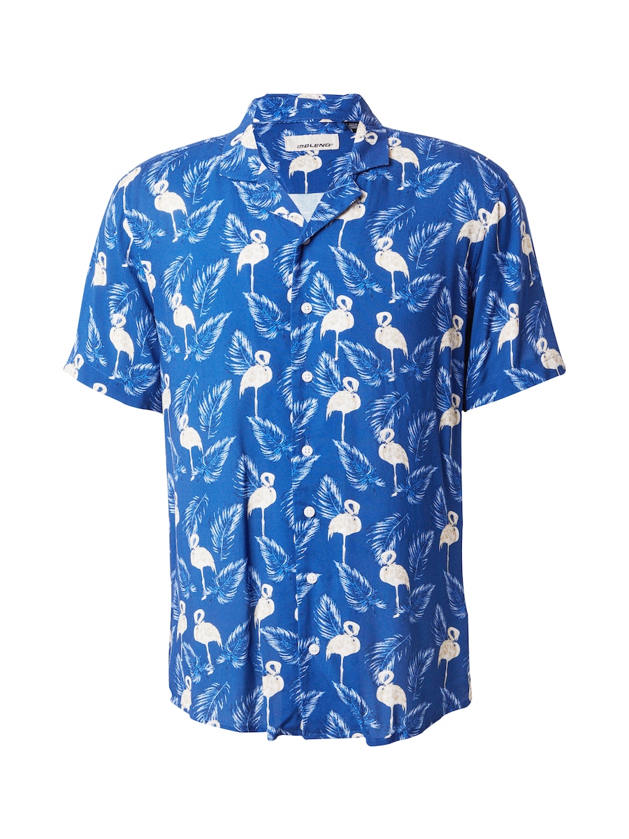 Рубашка на пуговицах классического кроя BLEND, синий
Рубашка на пуговицах классического кроя BLEND, синий