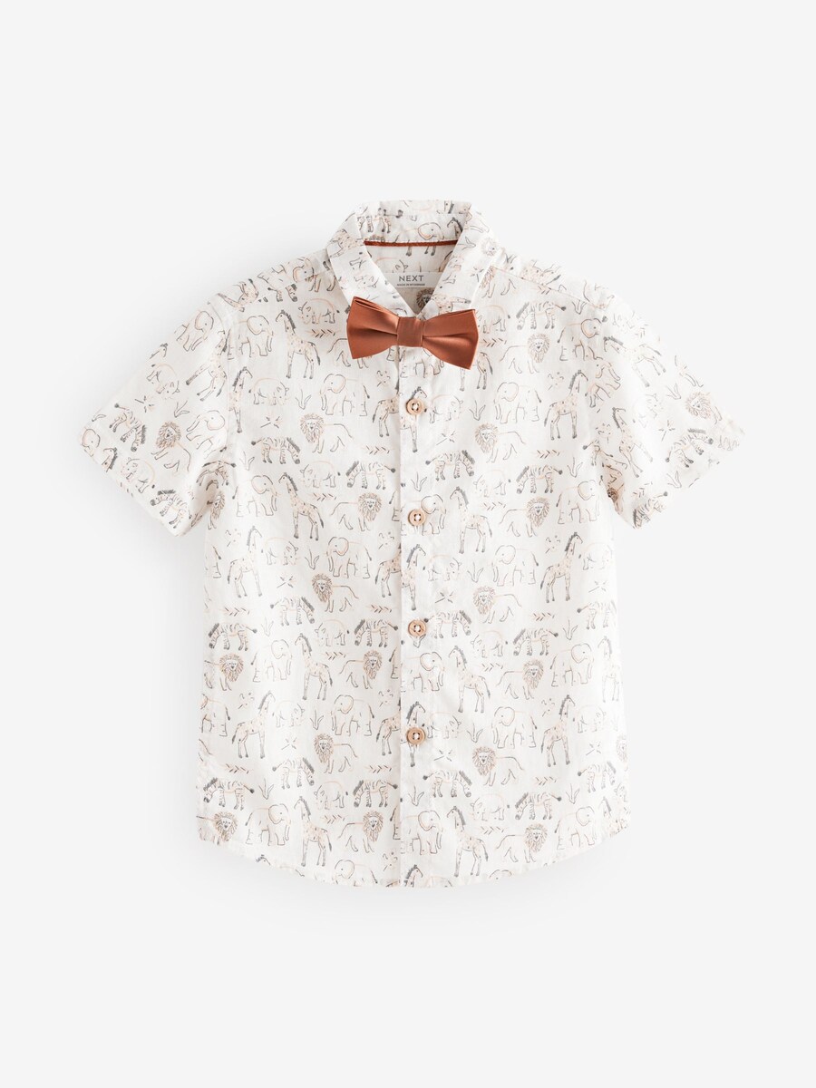 Рубашка обычного кроя на пуговицах Next, экрю
Рубашка обычного кроя на пуговицах Next, экрю