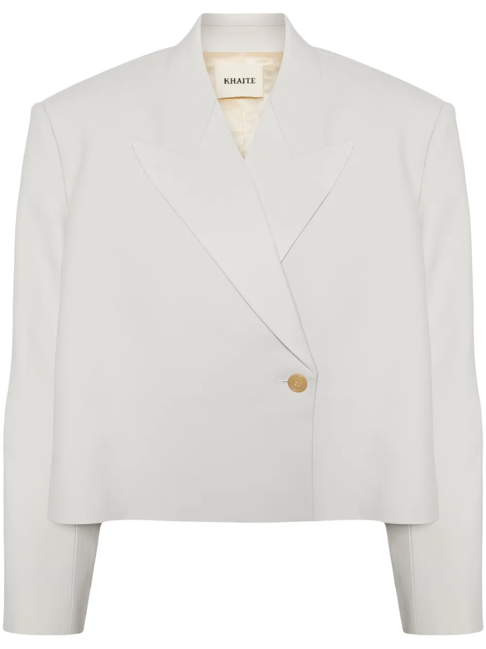 Двубортный блейзер Raymond KHAITE, белый
Двубортный блейзер Raymond KHAITE, белый