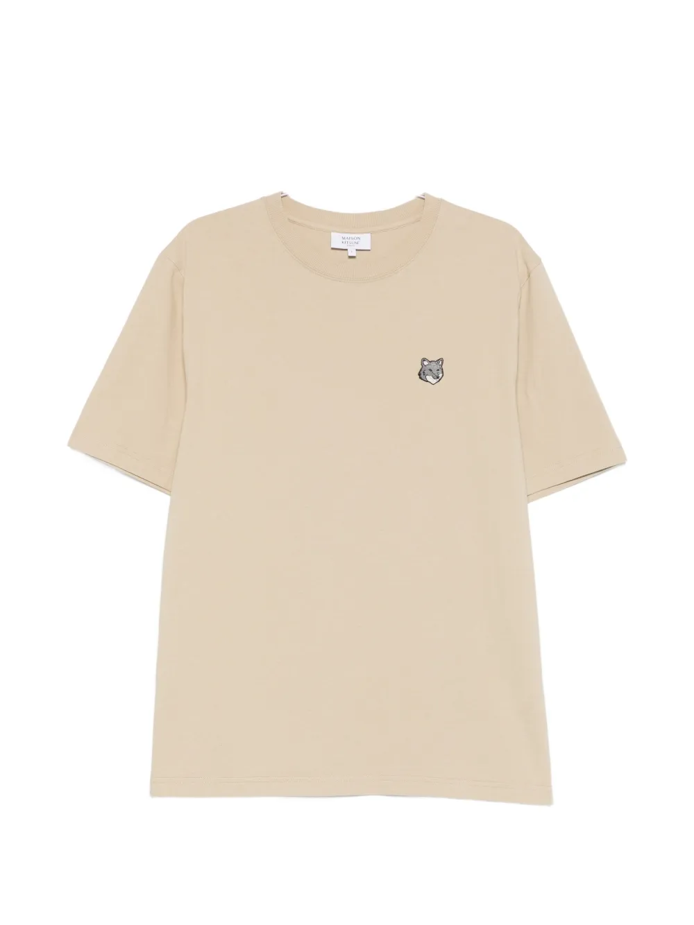 Футболка с круглым вырезом Maison Kitsune, бежевый
Футболка с круглым вырезом Maison Kitsune, бежевый