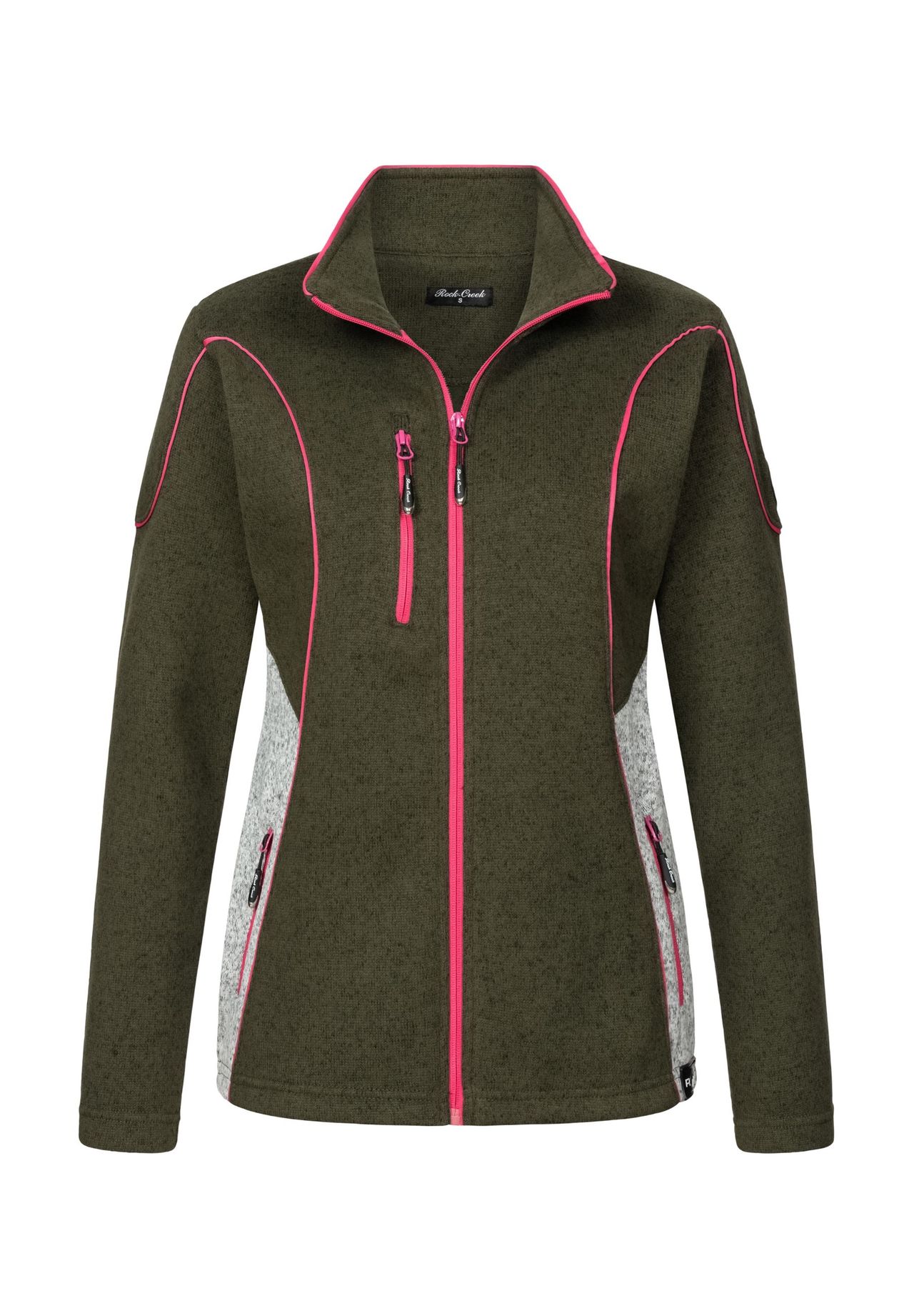 Флисовая куртка-жакет Rock Creek, темно-зеленый
Флисовая куртка-жакет Rock Creek, темно-зеленый