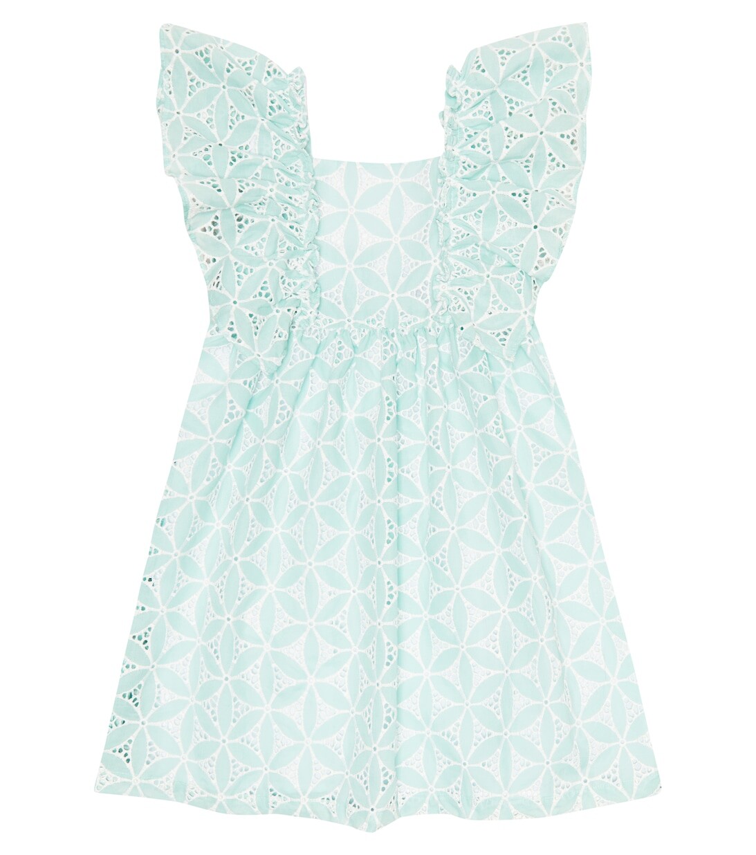 Платье из хлопка в технике бродери англез Tartine et Chocolat, зеленый
Платье из хлопка в технике бродери англез Tartine et Chocolat, зеленый