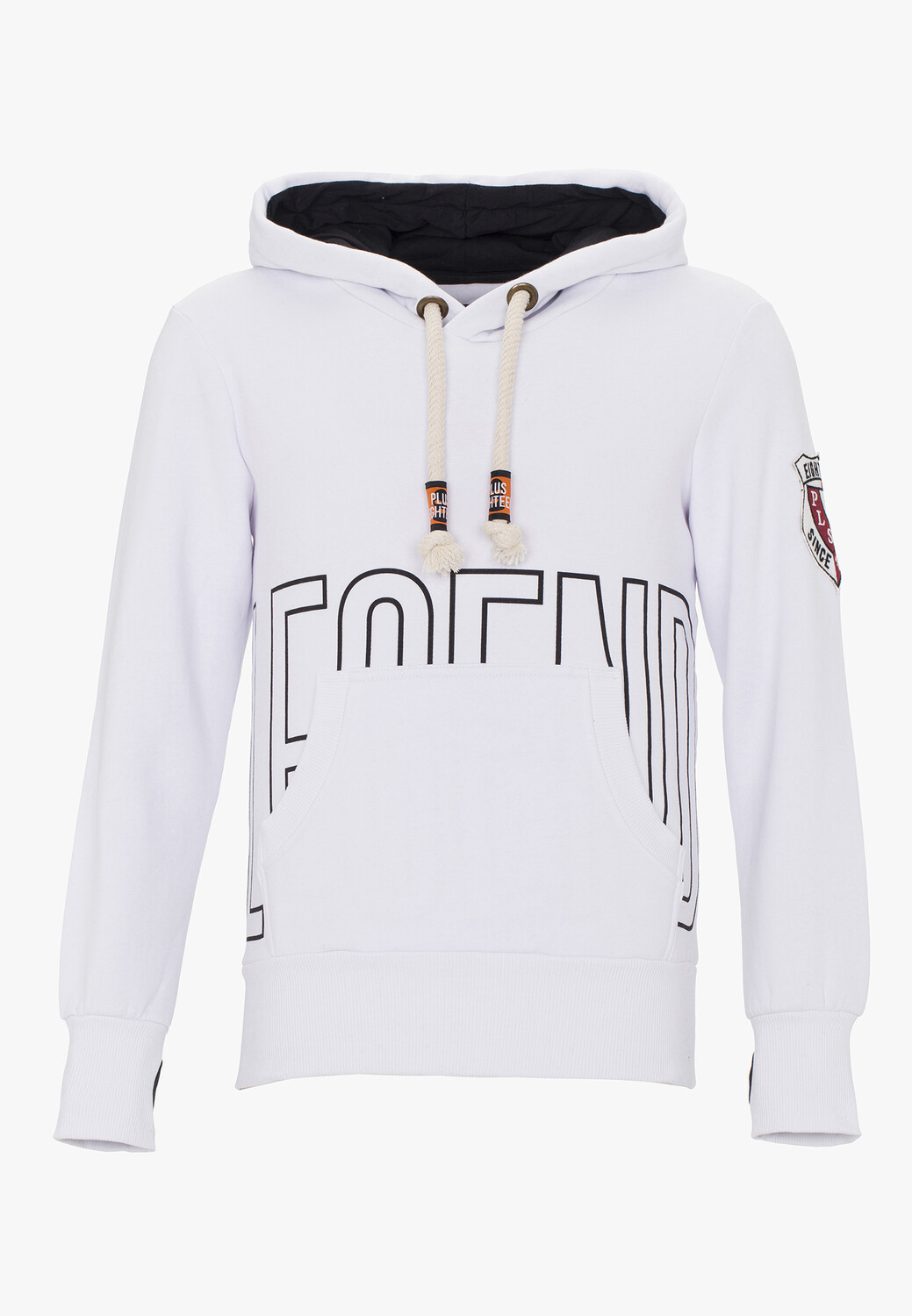 Толстовка PLUS EIGHTEEN Kapuzenpullover, белый
Толстовка PLUS EIGHTEEN Kapuzenpullover, белый