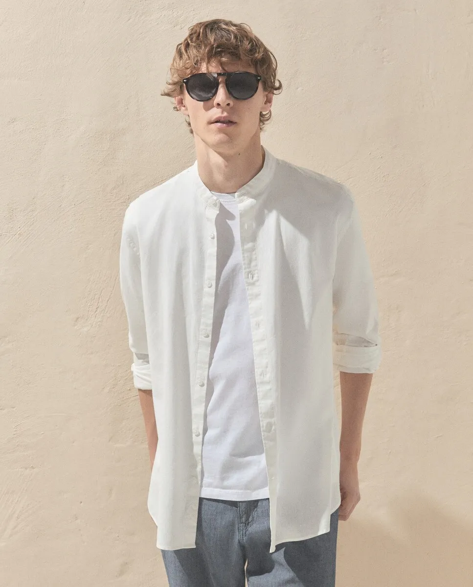 Мужская рубашка из хлопка и льна Dustin, белый
Мужская рубашка из хлопка и льна Dustin, белый