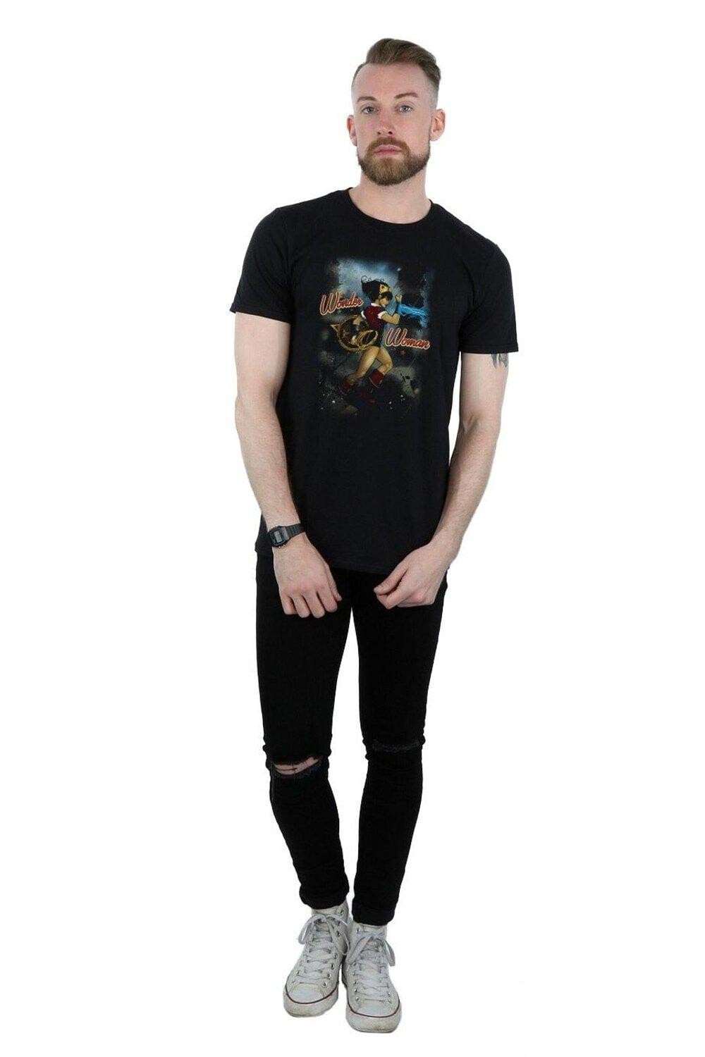 Футболка с обложкой «Чудо-женщина-бомба» DC Comics, черный
Футболка с обложкой «Чудо-женщина-бомба» DC Comics, черный