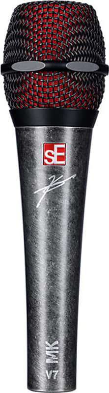Динамический суперкардиоидный микрофон sE Electronics V7-MK Myles Kennedy Signature Handheld Supercardioid Dynamic Microphone
Динамический суперкардиоидный микрофон sE Electronics V7-MK Myles Kennedy Signature Handheld Supercardioid Dynamic Microphone