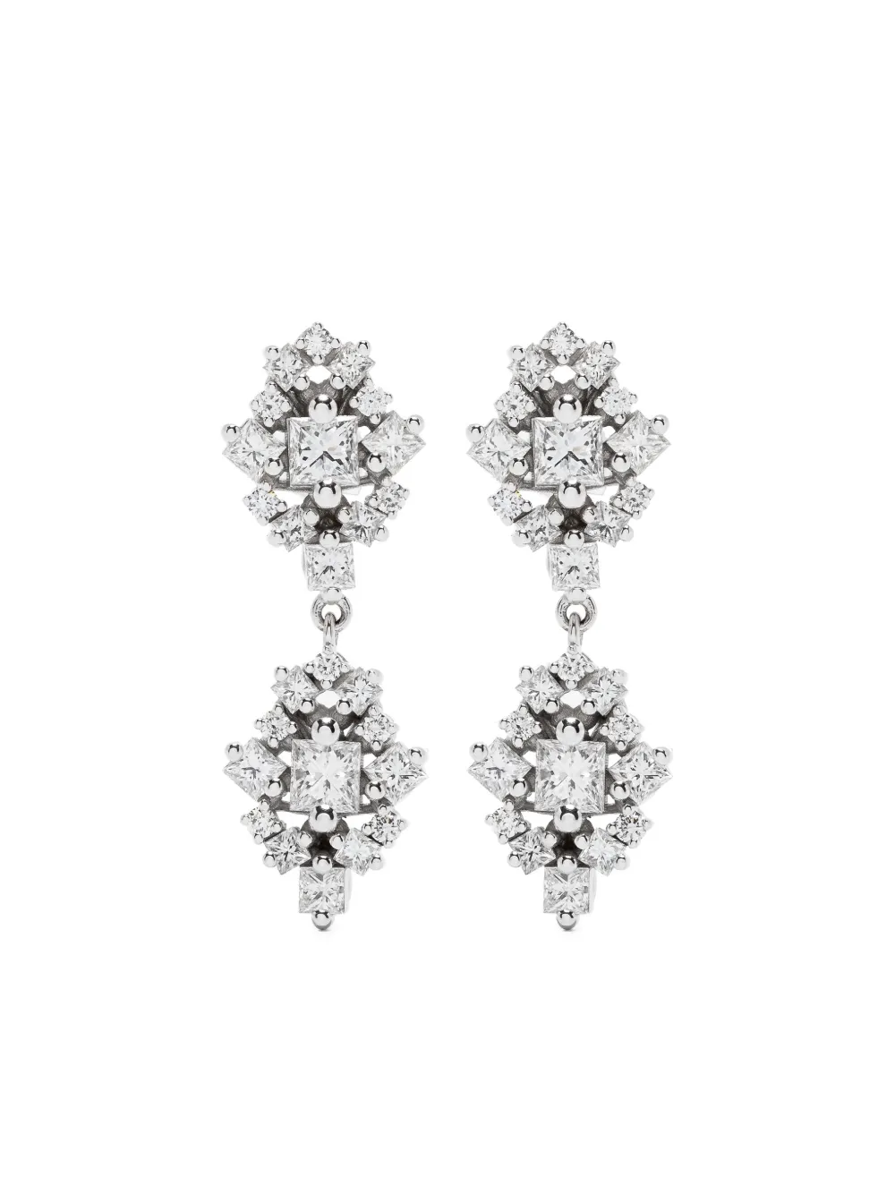 Серьги La Fantasie из белого золота с бриллиантами Suzanne Kalan, серебяный
Серьги La Fantasie из белого золота с бриллиантами Suzanne Kalan, серебяный