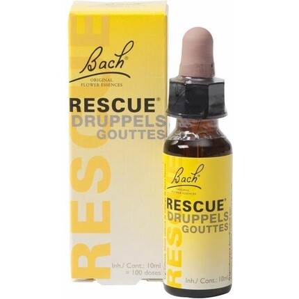 Капли Bach Rescue Remedy - 10 мл 
Капли Bach Rescue Remedy - 10 мл