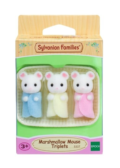Sylvanian Families, коллекционные фигурки, набор тройняшек из пенопласта