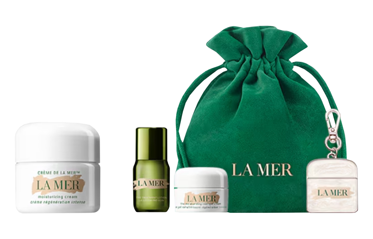 HAILANZHIMI набор для ухода с питанием и восстановлением увлажняет и смягчает 15мл+15мл+3,5мл+подвеска+карман LA MER
HAILANZHIMI набор для ухода с питанием и восстановлением увлажняет и смягчает 15мл+15мл+3,5мл+подвеска+карман LA MER