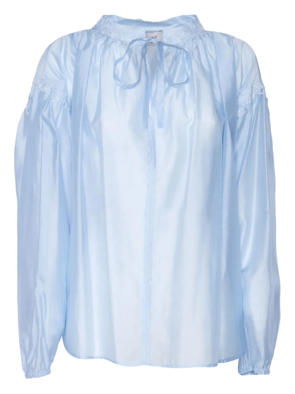Блузка с кружевом Ermanno Scervino, синий
Блузка с кружевом Ermanno Scervino, синий
