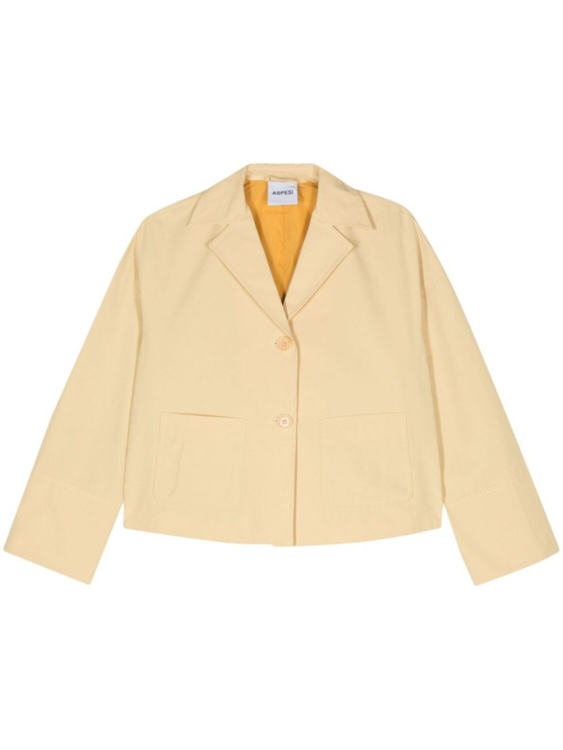 Однобортный пиджак Ada ASPESI, желтый
Однобортный пиджак Ada ASPESI, желтый