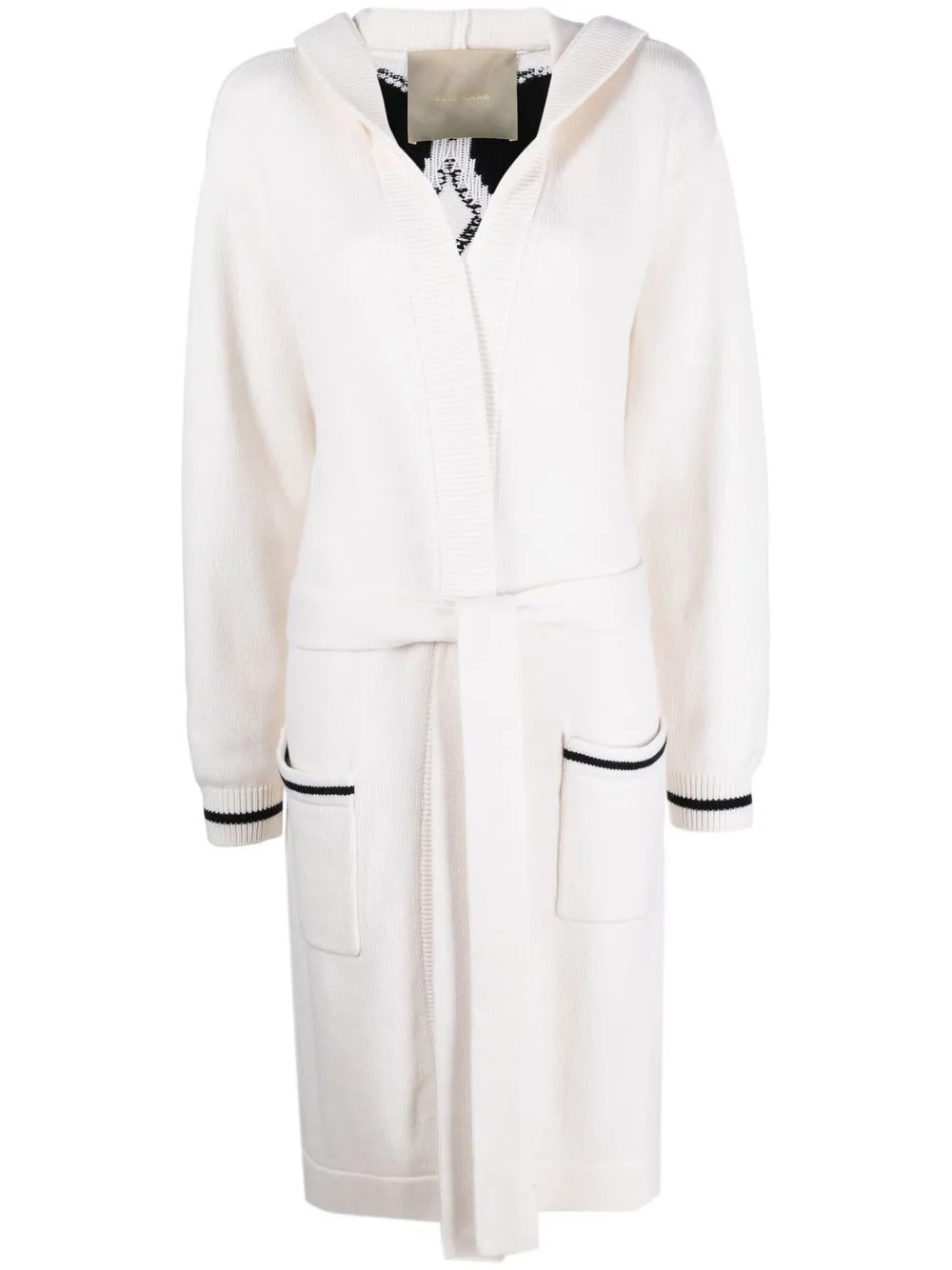 Кардиган с жаккардовой монограммой Elie Saab, белый
Кардиган с жаккардовой монограммой Elie Saab, белый