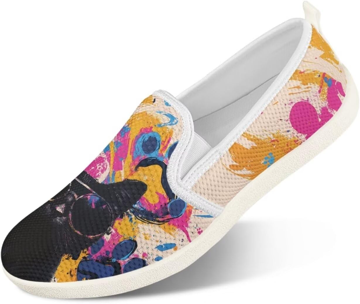 Мужские туфли с животным принтом, слипоны, удобные лоферы, модные повседневные кроссовки, сетчатые плоские туфли, широкие, легкие, размеры 4-9 Twousenru, черный
Мужские туфли с животным принтом, слипоны, удобные лоферы, модные повседневные кроссовки, сетчатые плоские туфли, широкие, легкие, размеры 4-9 Twousenru, черный