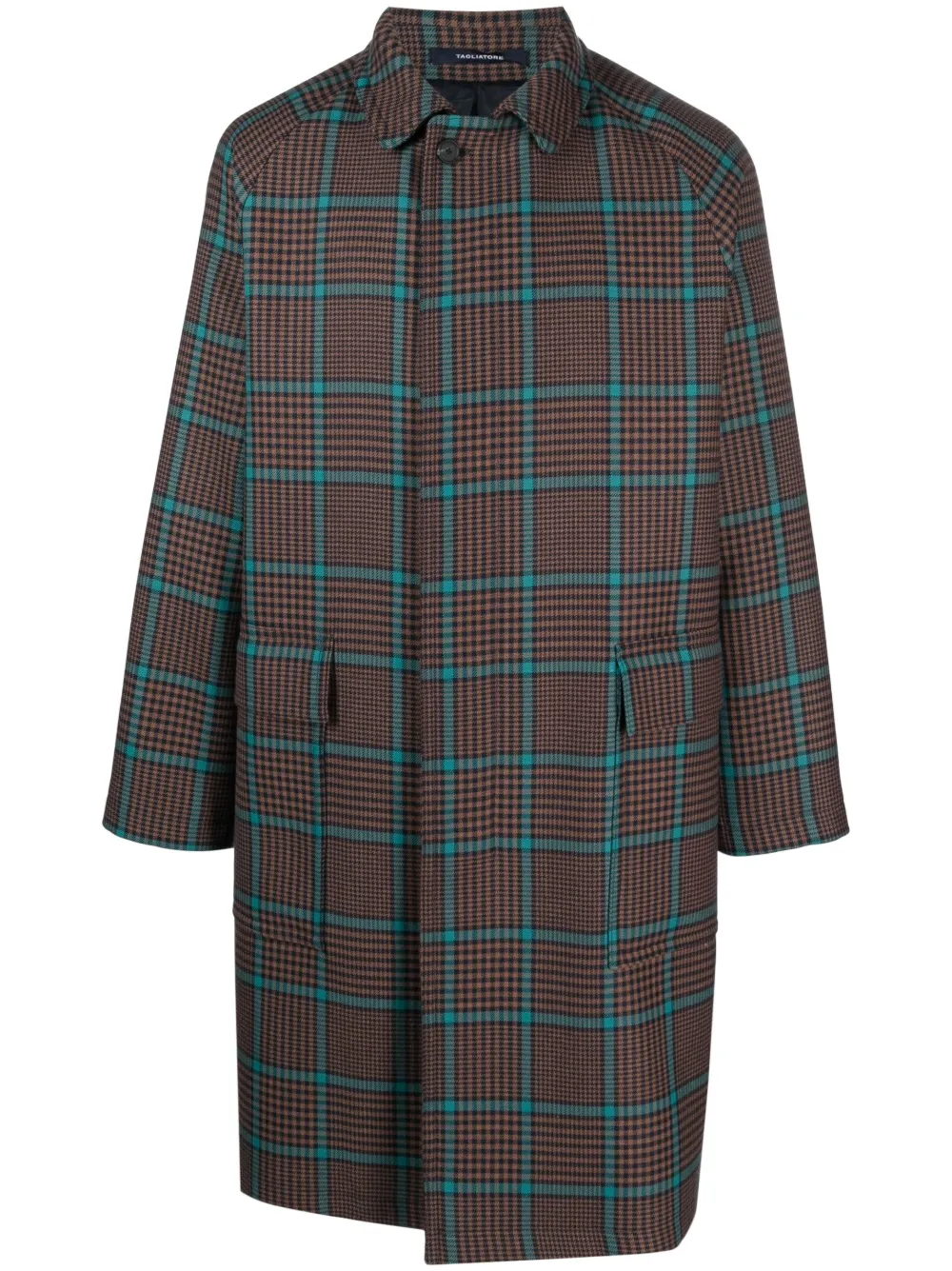 Однобортное пальто в клетку TAGLIATORE, коричневый
Однобортное пальто в клетку TAGLIATORE, коричневый