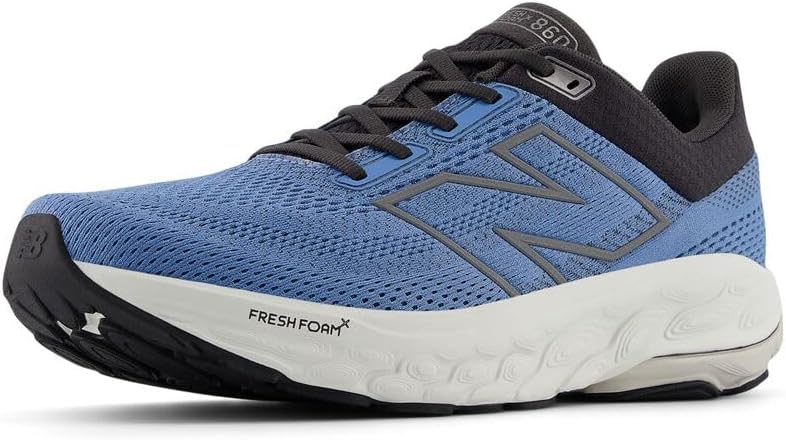 Мужские кроссовки New Balance Fresh Foam X 860 V14, черный/голубой/серый
Мужские кроссовки New Balance Fresh Foam X 860 V14, черный/голубой/серый