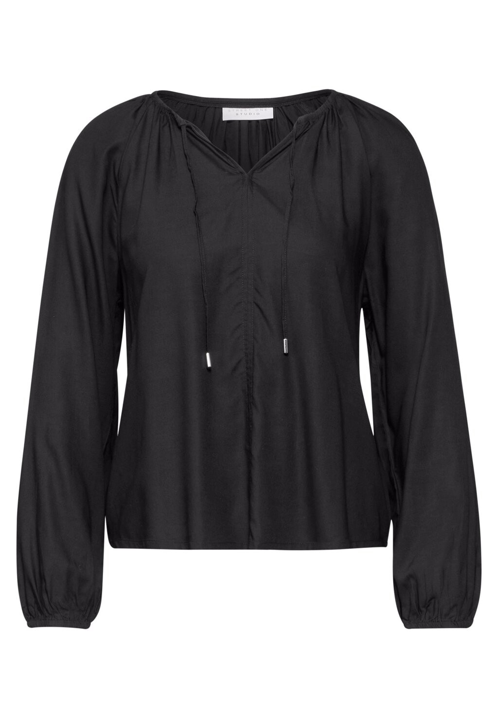 Блуза MIT RAFFUNGEN Street One Studio, черный
Блуза MIT RAFFUNGEN Street One Studio, черный