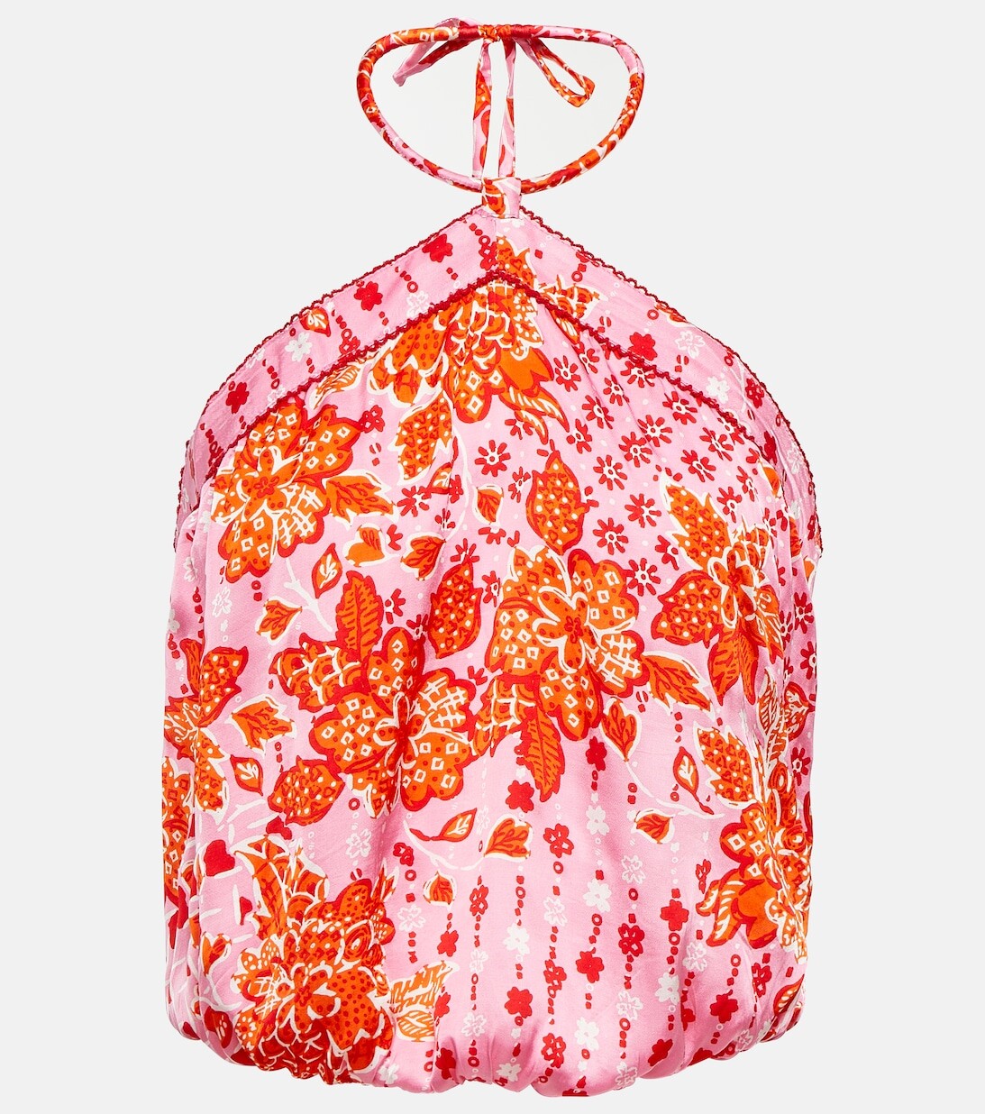 Топ Isabelle с цветочным принтом и вырезом халтер POUPETTE ST BARTH, красный
Топ Isabelle с цветочным принтом и вырезом халтер POUPETTE ST BARTH, красный