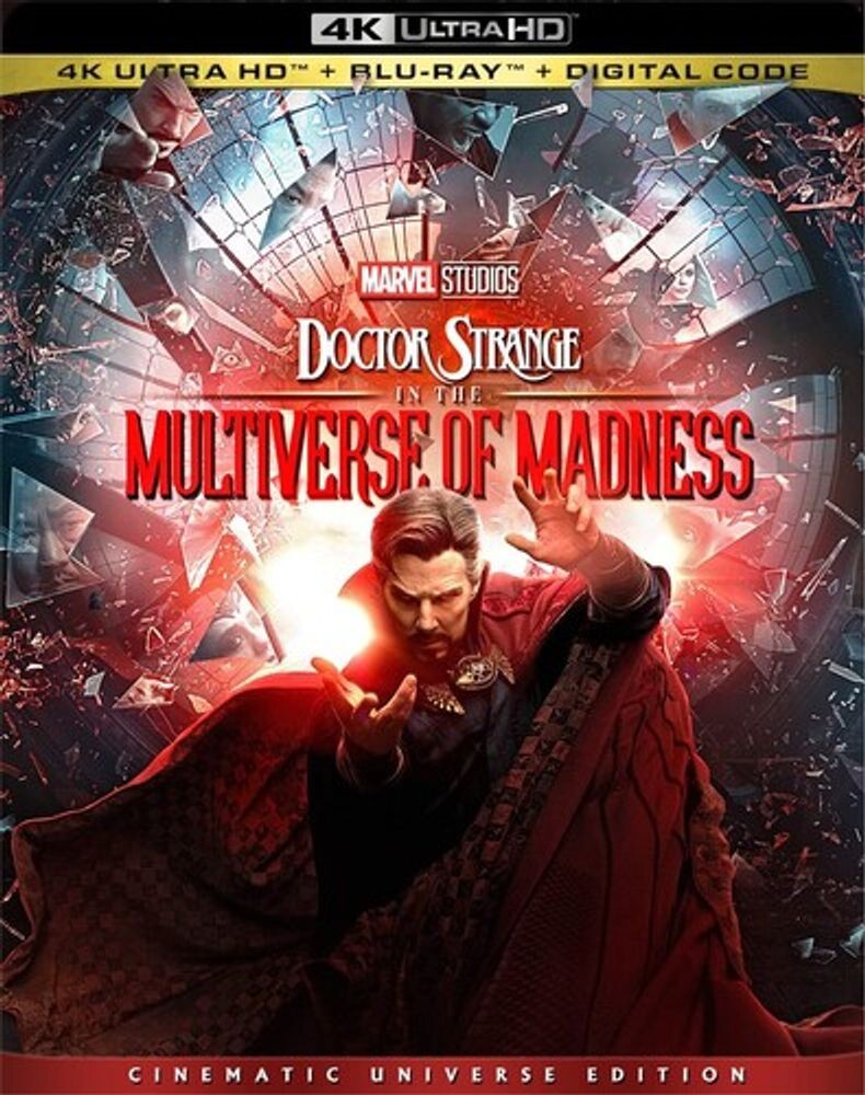 Диск 4K UHD Doctor Strange In The Multiverse Of Madness
Диск 4K UHD Doctor Strange In The Multiverse Of Madness
