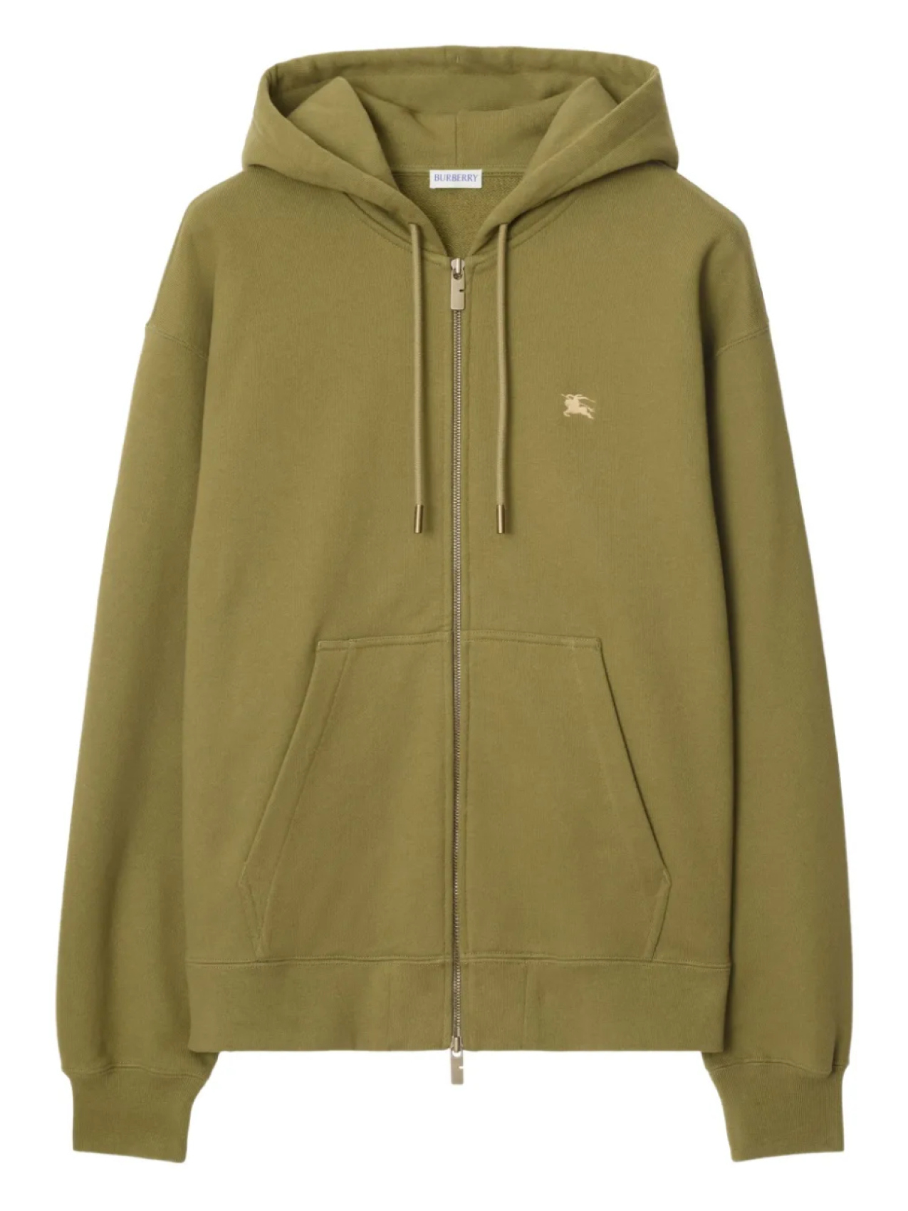 Толстовка с капюшоном Burberry Cross Stitch EKD из хлопка, зеленый 
Толстовка с капюшоном Burberry Cross Stitch EKD из хлопка, зеленый