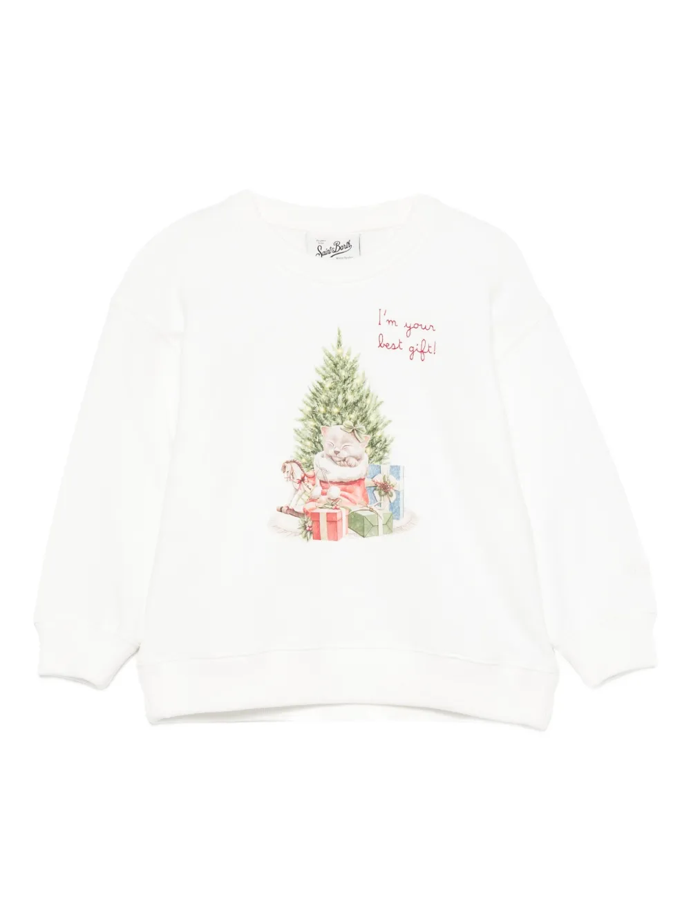 Свитер с графичным принтом Mc2 Saint Barth Kids, белый
Свитер с графичным принтом Mc2 Saint Barth Kids, белый