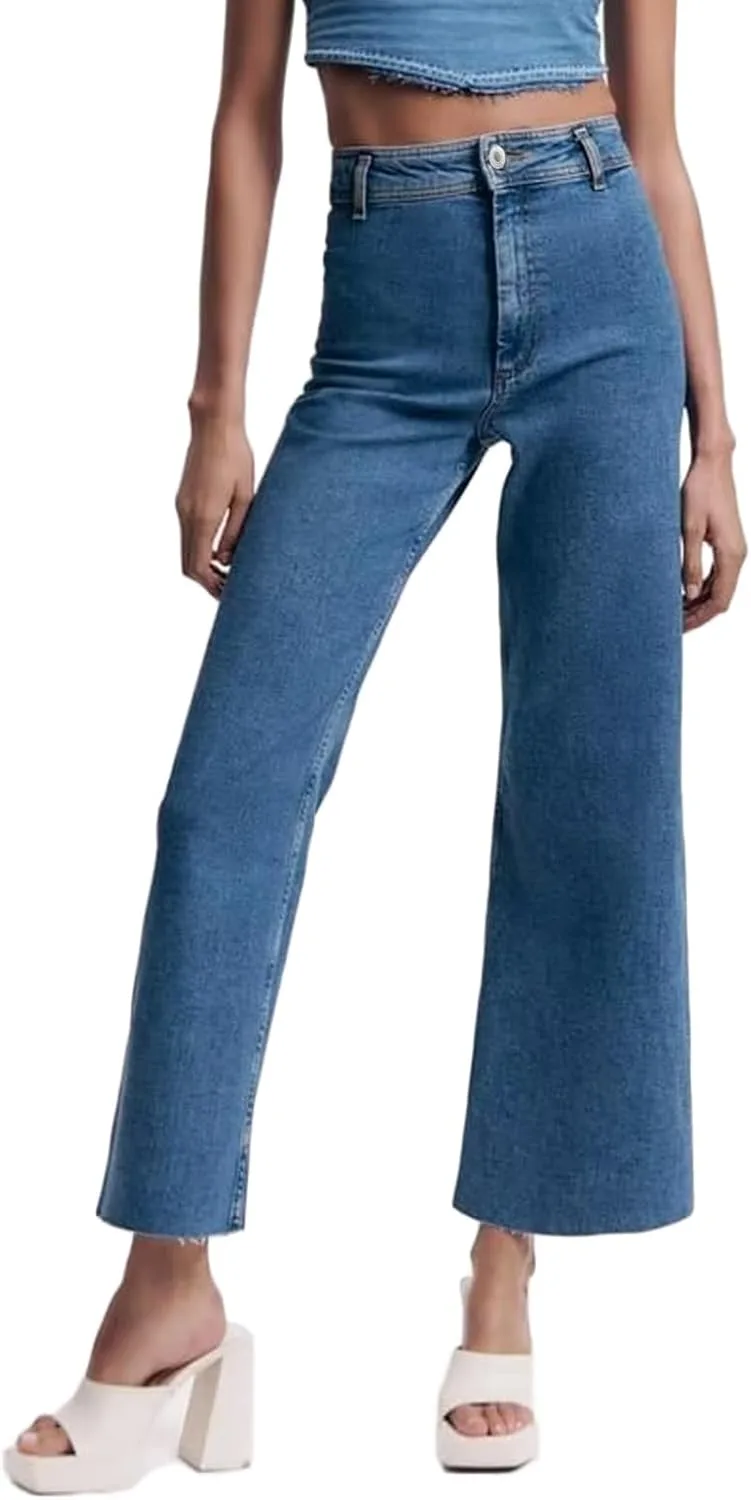 Женские джинсы Wide Leg High Waisted Stretchy Supgoreou
Женские джинсы Wide Leg High Waisted Stretchy Supgoreou