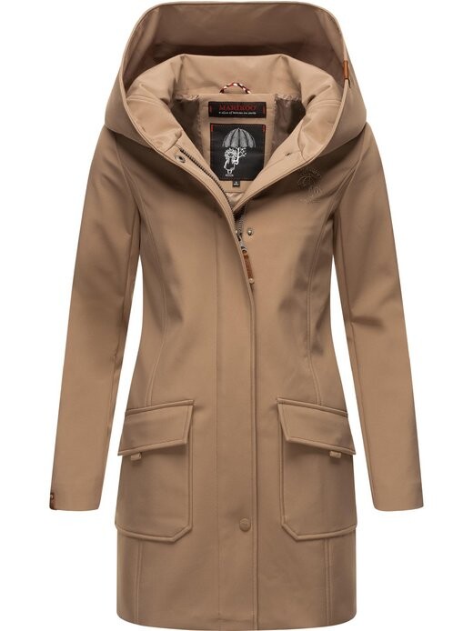Пальто софтшелл майлин Marikoo, коричневый
Пальто софтшелл майлин Marikoo, коричневый