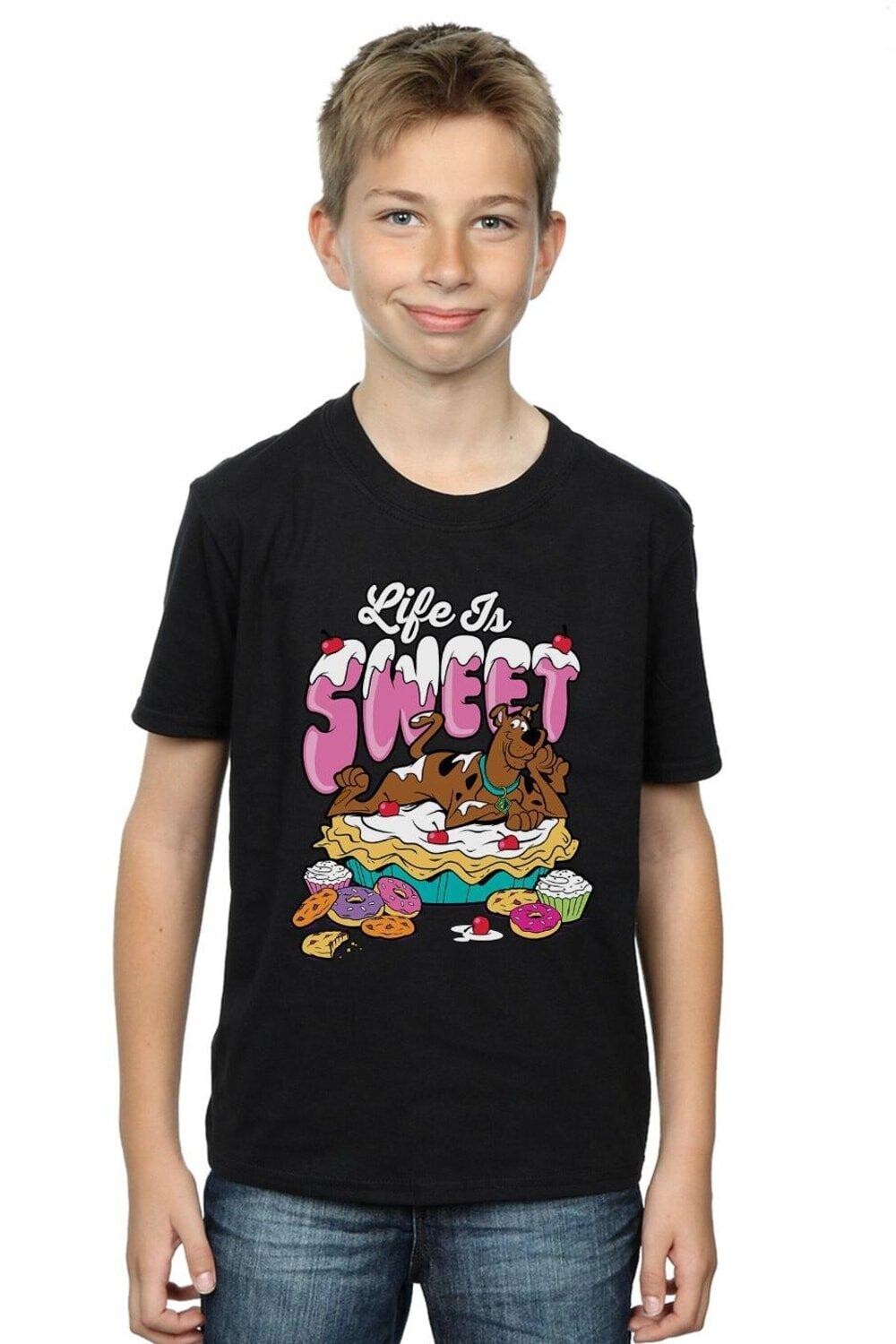 Футболка «Жизнь прекрасна» Scooby Doo, черный
Футболка «Жизнь прекрасна» Scooby Doo, черный