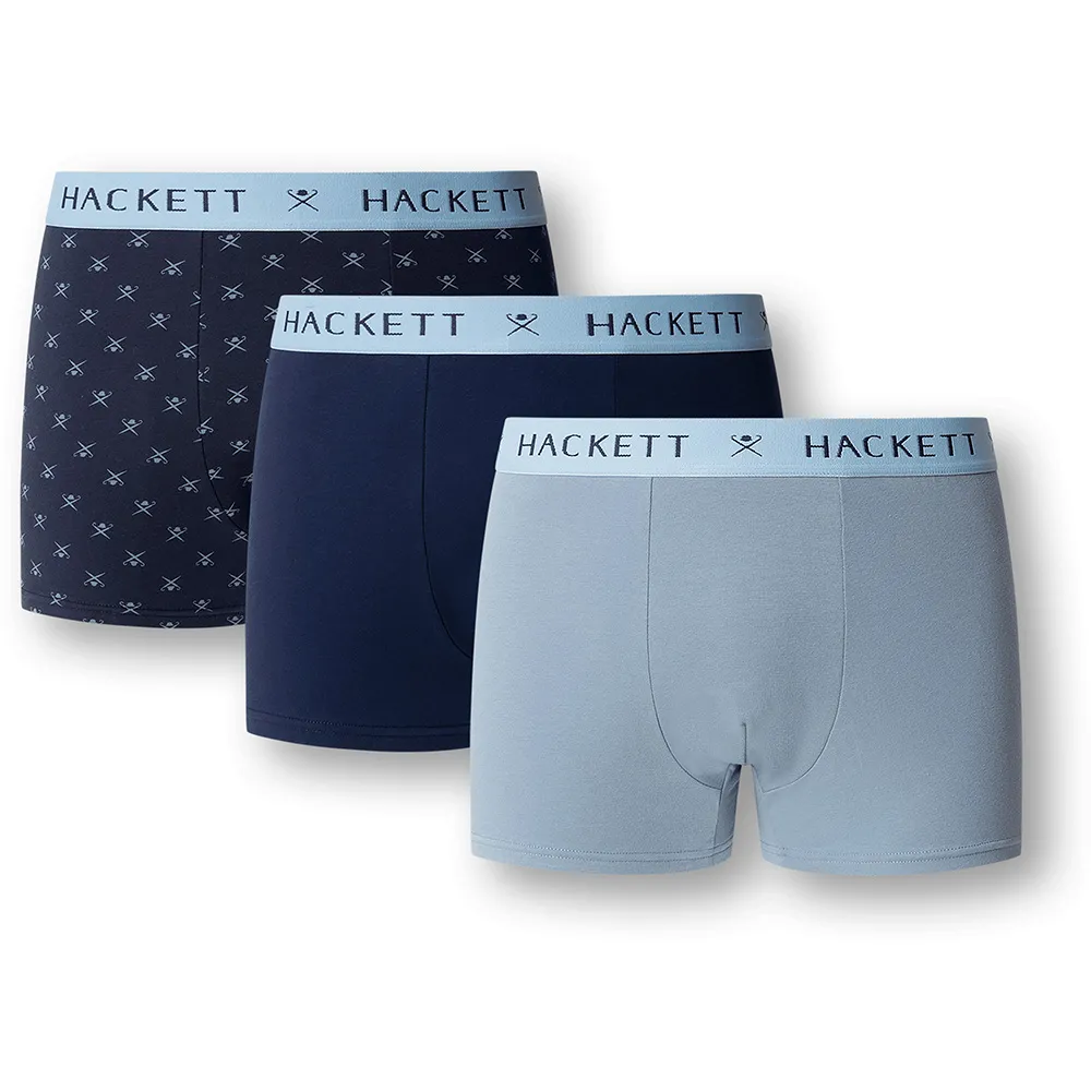 Боксеры Hackett Icon 3 units, синий
Боксеры Hackett Icon 3 units, синий