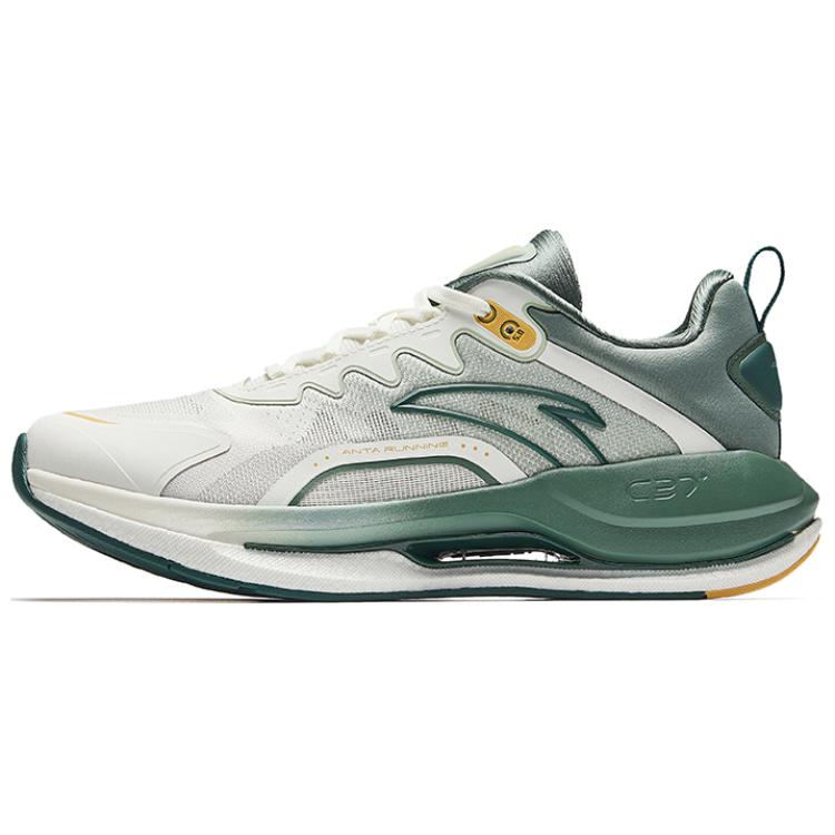 Анта C37 5.0 Кроссовки для бега с амортизацией и износостойким покрытием низкие на азотной технологии мужские бело-зеленые, цвет: слоновая кость/диатомовый зеленый
Анта C37 5.0 Кроссовки для бега с амортизацией и износостойким покрытием низкие на азотной технологии мужские бело-зеленые, цвет: слоновая кость/диатомовый зеленый