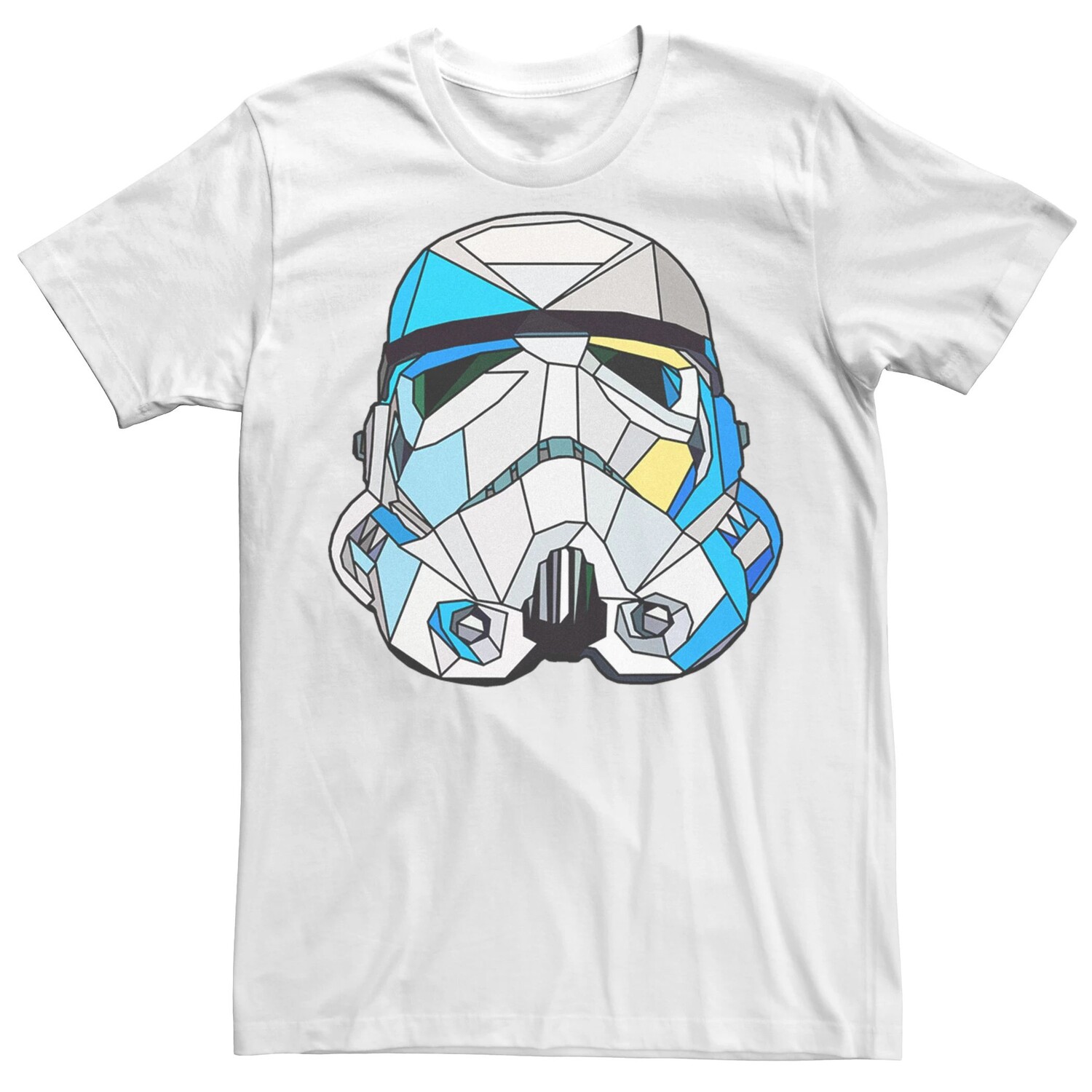 Мужская футболка со шлемом штурмовика в стиле «Звездных войн» в стиле витражей Licensed Character
Мужская футболка со шлемом штурмовика в стиле «Звездных войн» в стиле витражей Licensed Character