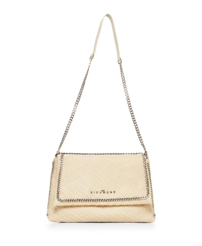 Элегантная сумка через плечо с цепочкой John Richmond, бежевый
Элегантная сумка через плечо с цепочкой John Richmond, бежевый