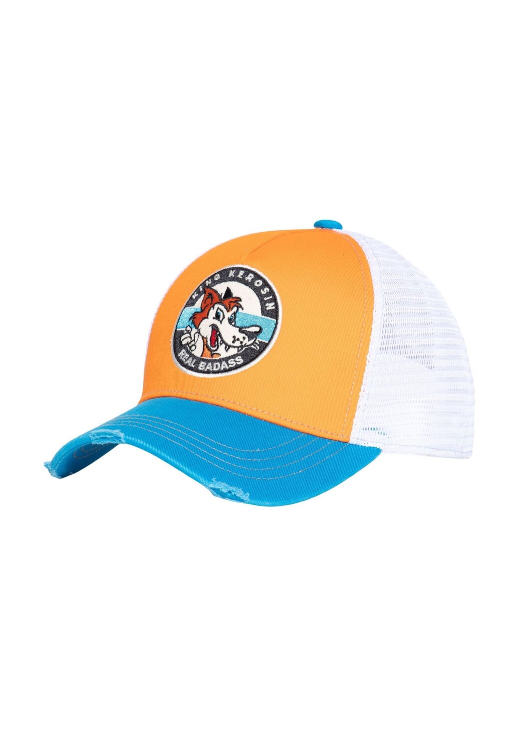 Кепка Trucker в подержанном стиле Real Badass KING KEROSIN, цвет Orange One Size
Кепка Trucker в подержанном стиле Real Badass KING KEROSIN, цвет Orange One Size