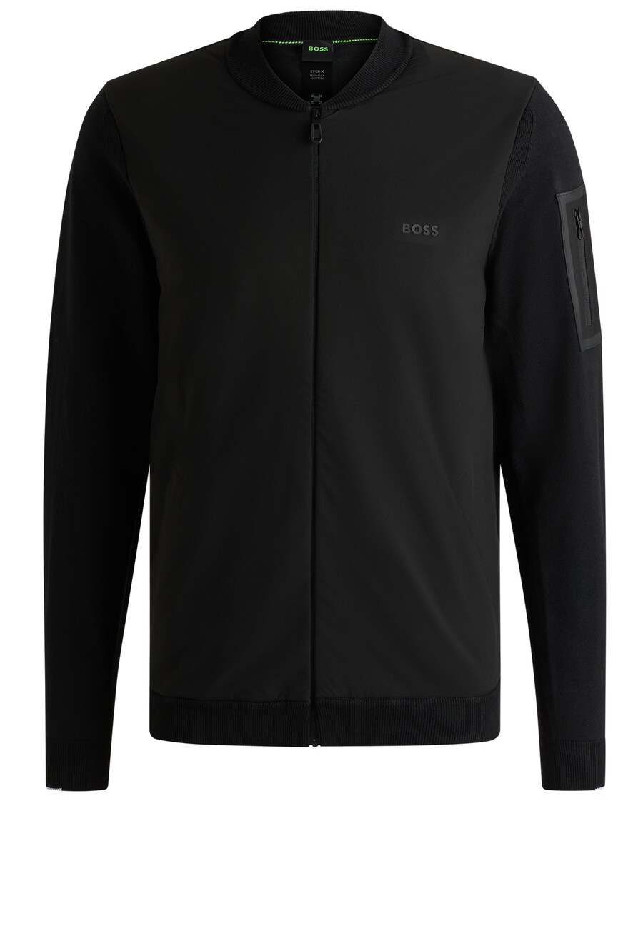 Вязаный кардиган BOSS, черный
Вязаный кардиган BOSS, черный