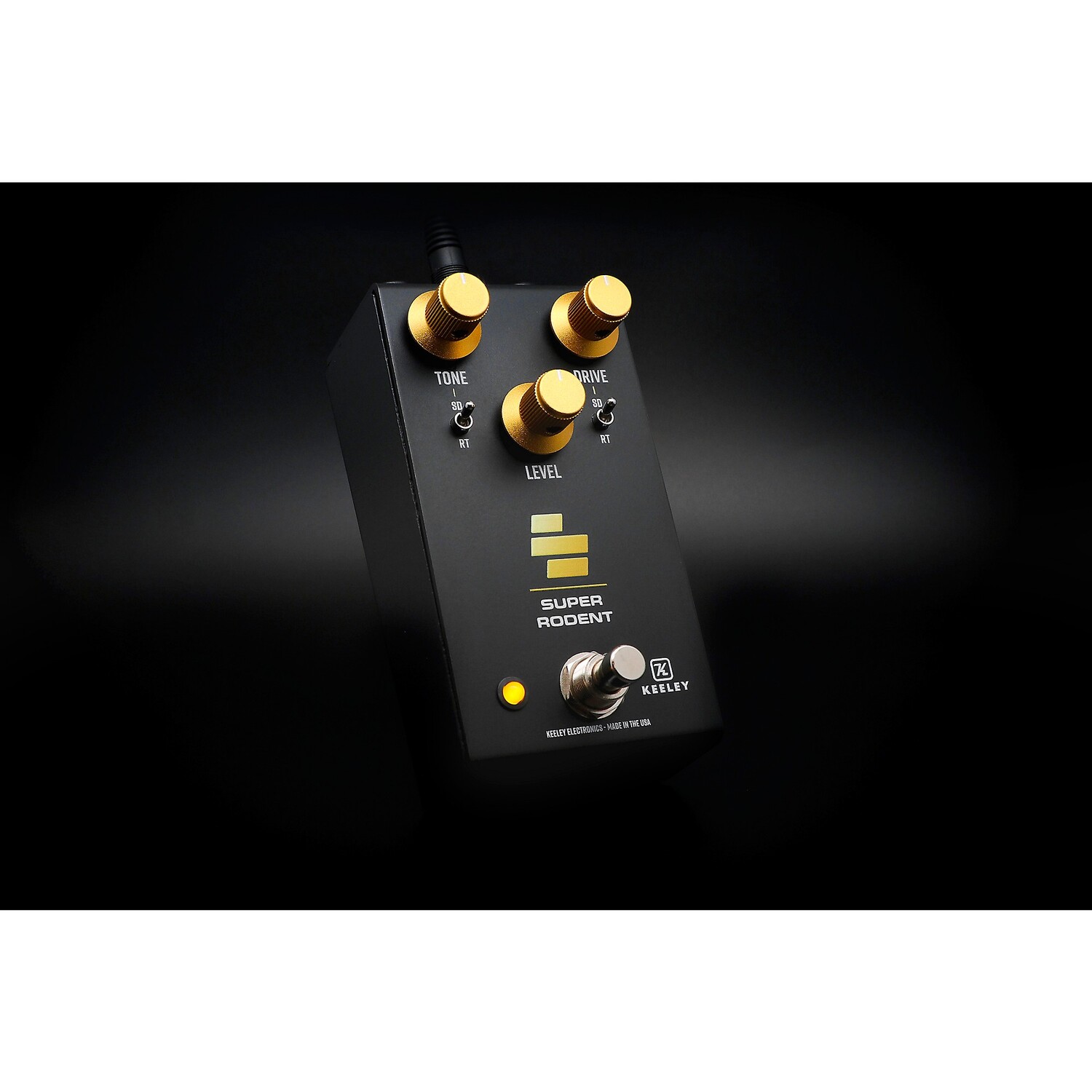 Педаль эффектов Keeley Super Rodent Overdrive и Distortion, черная/желтая
Педаль эффектов Keeley Super Rodent Overdrive и Distortion, черная/желтая