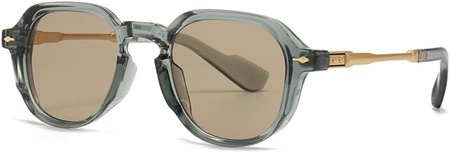 Солнцезащитные очки для мужчин и женщин, модные градиентные очки с заклепками, очки для вождения, круглые и овальные очки, защита от УФ-излучения UV400 KTUCN, Green Tea
Солнцезащитные очки для мужчин и женщин, модные градиентные очки с заклепками, очки для вождения, круглые и овальные очки, защита от УФ-излучения UV400 KTUCN, Green Tea