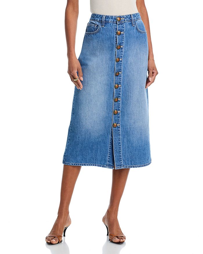 Кэтлин Юбка Миди на Пуговицах L'AGENCE, синий
Кэтлин Юбка Миди на Пуговицах L'AGENCE, синий