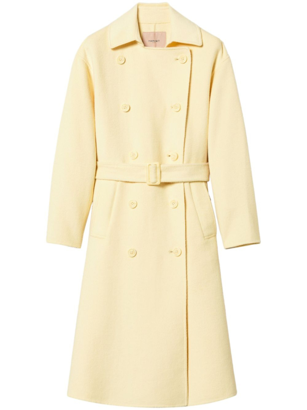 TWINSET двубортное пальто, желтый
TWINSET двубортное пальто, желтый