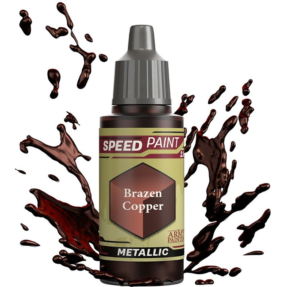 Аксессуары Army Painter Speedpaint 2.0 Metallic: Brazen Copper (18ml)
Аксессуары Army Painter Speedpaint 2.0 Metallic: Brazen Copper (18ml)