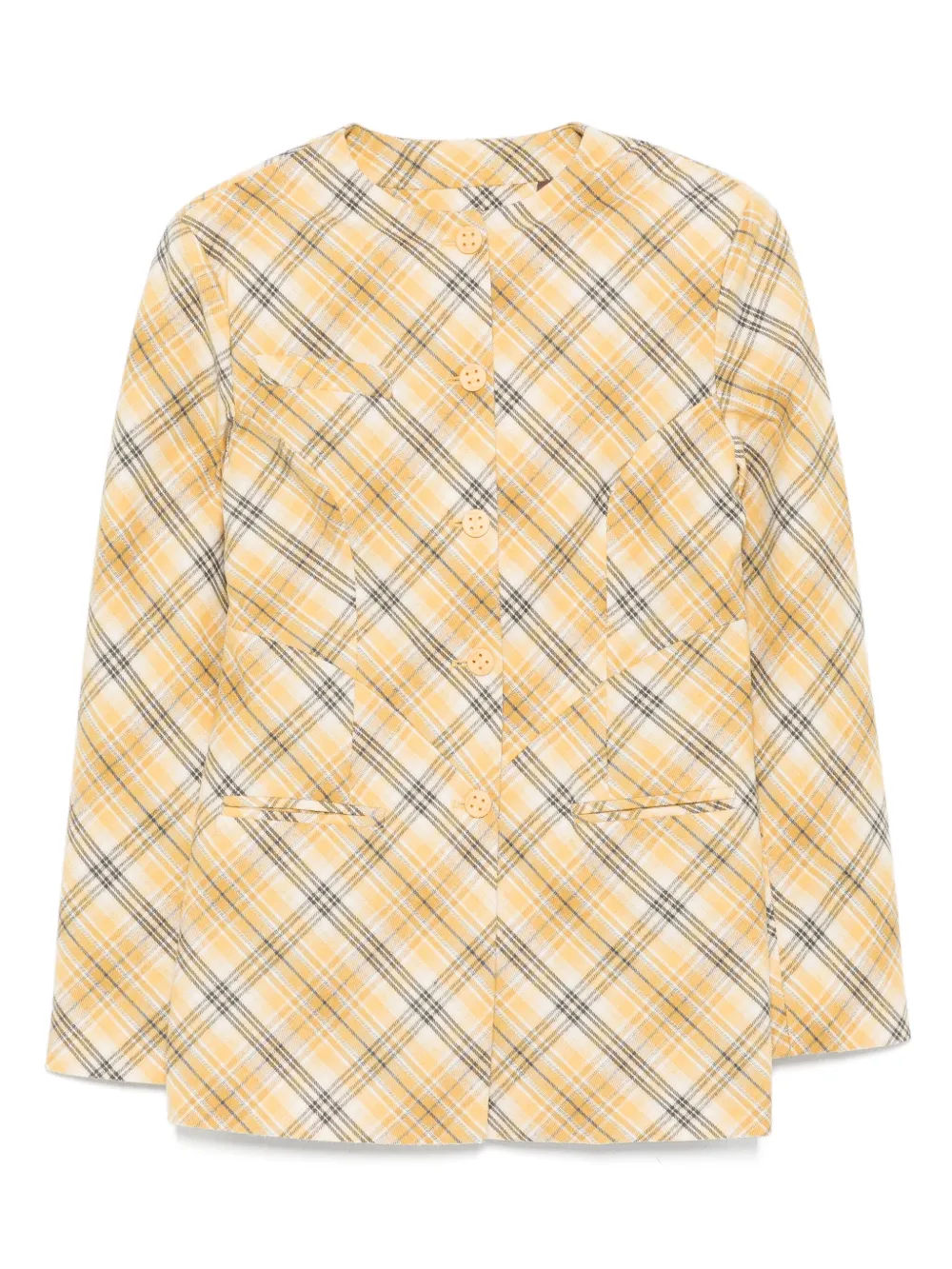 Пиджак в клетку House of Sunny, желтый
Пиджак в клетку House of Sunny, желтый